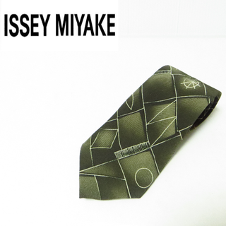 イッセイミヤケ(ISSEY MIYAKE)の美品 IM イッセイミヤケ ISSEY MIYAKE シルク ネクタイ(ネクタイ)