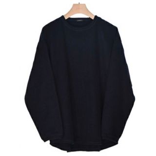 コモリ(COMOLI)のCOMOLI シルクフリース 長袖クルー 21AW コモリ サイズ2(Tシャツ/カットソー(七分/長袖))