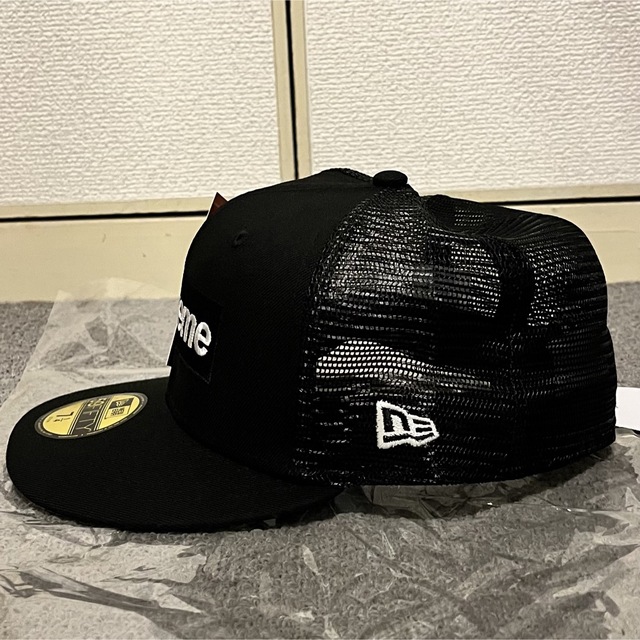 Supreme(シュプリーム)のSupreme New Era Box Logo Mesh Cap BLK メンズの帽子(キャップ)の商品写真