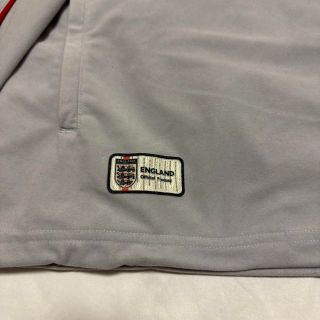 UMBRO イングランド代表 ユニフォーム ハーフジップスウェット ベロア風 L