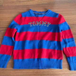 トミーヒルフィガー(TOMMY HILFIGER)のトミーヒルフィガー　ボーダー　ニット(ニット)