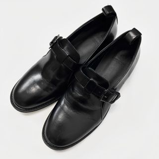 Y's - Y's 21SS ワンストラップ レザーシューズ 黒2の通販 by baum