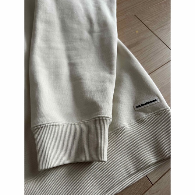 SYNTHETIC LEATHER APPLIQUE CREWNECK XL 当店在庫してます! www