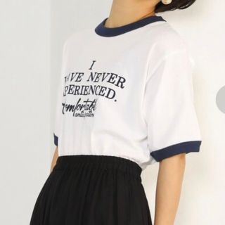 フリークスストア(FREAK'S STORE)のFREAKS STORE 半袖Tシャツ　ネイビー(Tシャツ(半袖/袖なし))