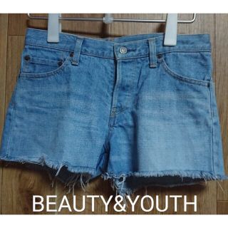 ビューティアンドユースユナイテッドアローズ(BEAUTY&YOUTH UNITED ARROWS)のBEAUTY&YOUTH UNITED ARROWS ショートパンツ デニム(ショートパンツ)