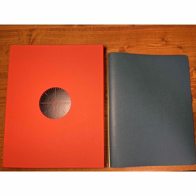 PLOTTER シュリンク ブルー A5 メンズのファッション小物(手帳)の商品写真