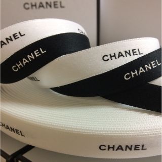 シャネル(CHANEL)のSale！1.5cm幅 CHANEL ラッピング リボン 10m(ラッピング/包装)