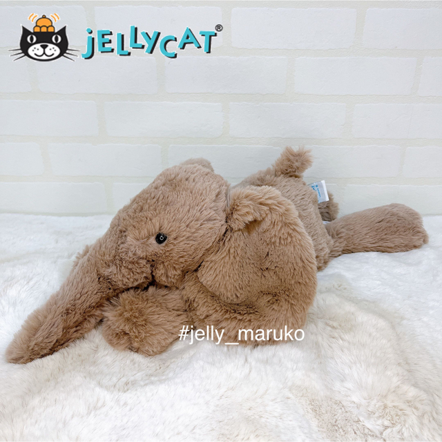 【新品】ジェリーキャット スマッジエレファント 象 jellycat ぬいぐるみ