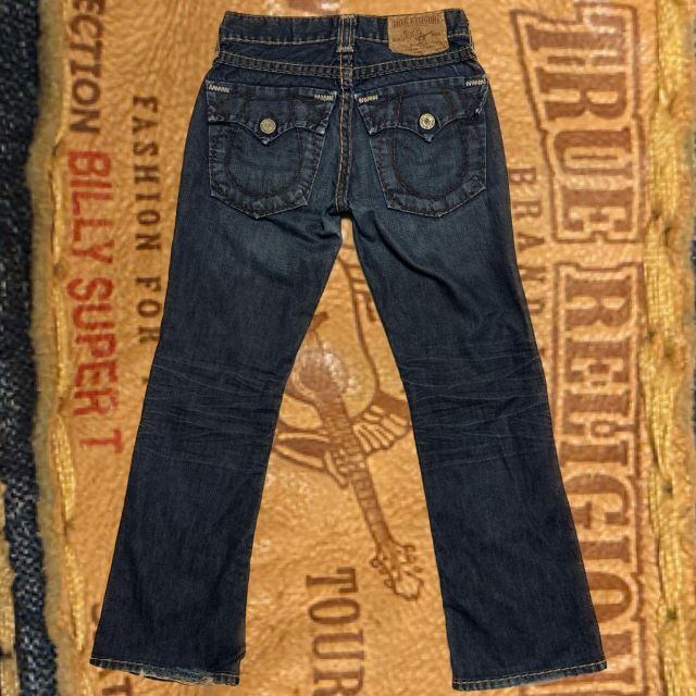 True Religion BILLY SUPER T 29 レザーパッチ-