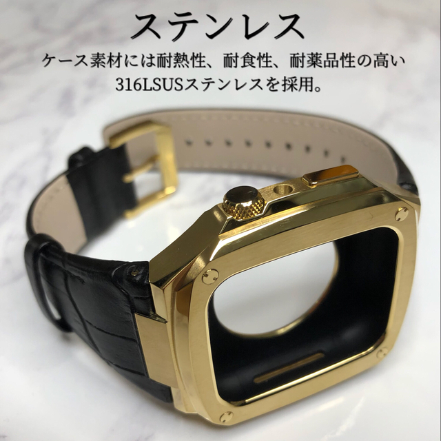 高級2☆アップルウォッチバンド 高級レザー 本革ベルト Apple Watchの ...