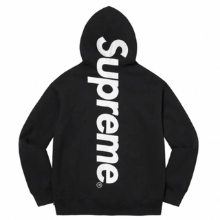 supreme satin applique hooded sweatshirt(パーカー)