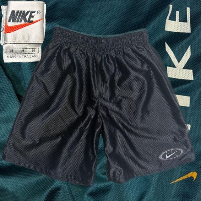 再追加販売 【超希少】NIKE ハーフパンツ 銀タグ 刺繍 90s supreme元