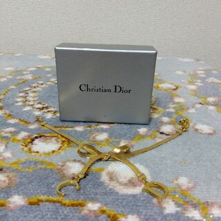 クリスチャンディオール(Christian Dior)の新品未使用　クリスチャンディオール　リボンブレスレット(ブレスレット/バングル)