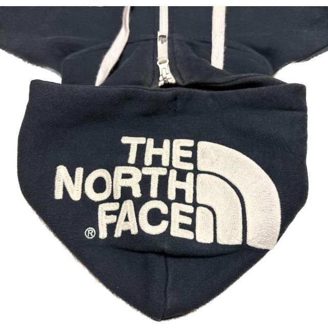 THE NORTH FACE(ザノースフェイス)のThe North Face ジップアップパーカー　フードロゴ　刺繍ロゴ　XS メンズのトップス(パーカー)の商品写真