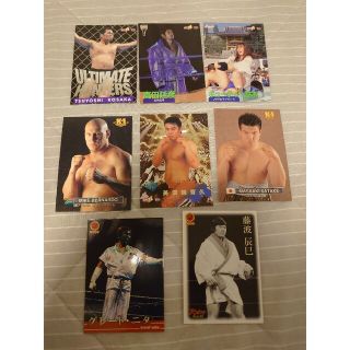 ミノワマン 美濃輪育久 等 プロレスラー 格闘家 カード 美品(格闘技/プロレス)