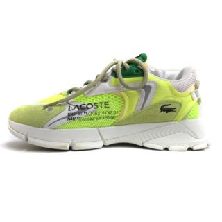 ラコステ(LACOSTE)のラコステ LACOSTE L003 スニーカー 40 イエロー 230407E(スニーカー)