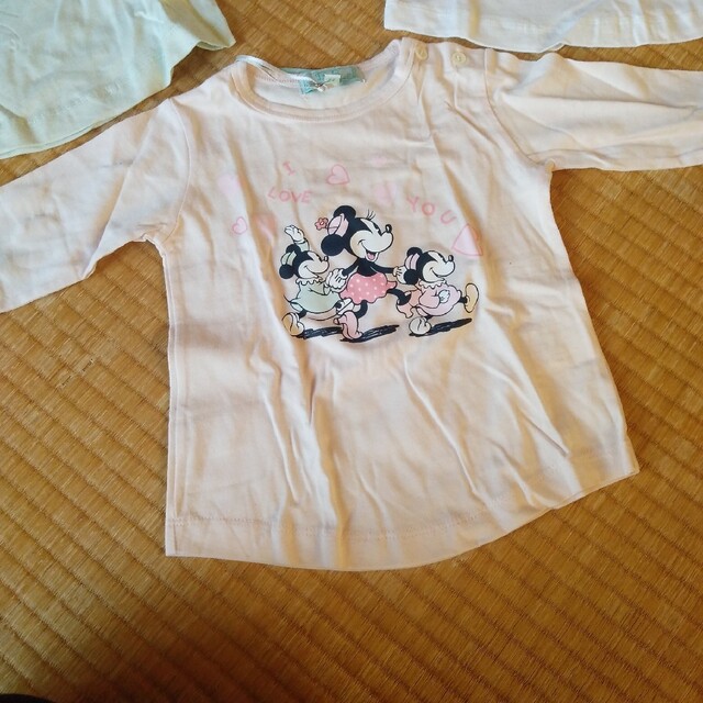 ★値下げ★ディズニー　ベビー用　T-shirt キッズ/ベビー/マタニティのベビー服(~85cm)(Ｔシャツ)の商品写真