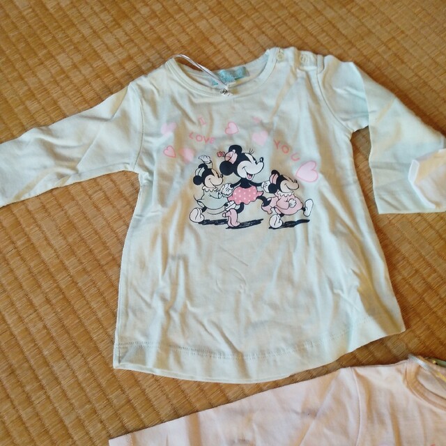 ★値下げ★ディズニー　ベビー用　T-shirt キッズ/ベビー/マタニティのベビー服(~85cm)(Ｔシャツ)の商品写真