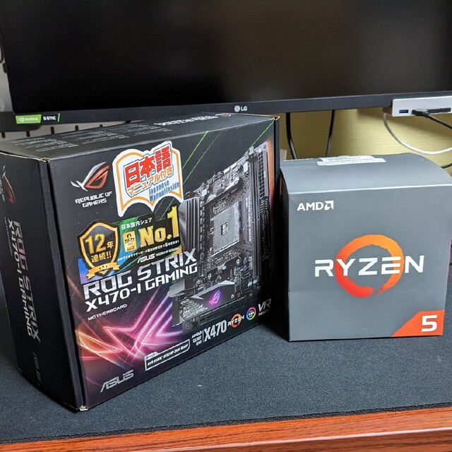 Ryzen 5 2600 X470-I マザーボードセット