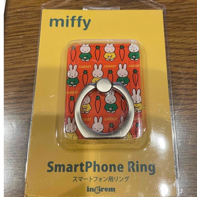 スマートフォン用リング　スマホリング　ミッフィ スマホ/家電/カメラのスマホアクセサリー(その他)の商品写真