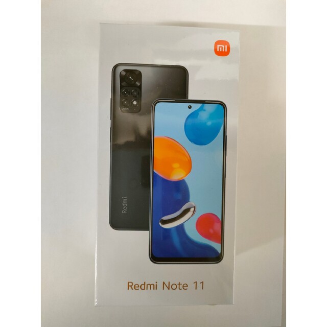 Xiaomi Redmi Note 11トワイライトブルー  新品未開封64GB購入時期