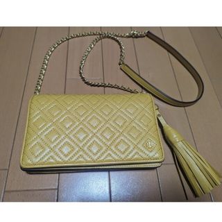 トリーバーチ(Tory Burch)のトリーバーチ TORY BURCH ショルダーバッグ フレミング イエロー(ショルダーバッグ)