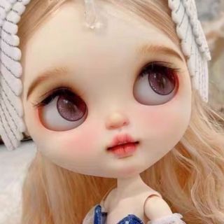 カスタムブライス 作家様 ナチュラルメイク 美人 ドール フルセット