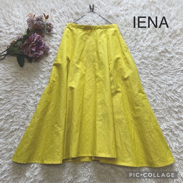 IENA(イエナ)のIENA イエナ　デザインフレアースカート レディースのスカート(ロングスカート)の商品写真