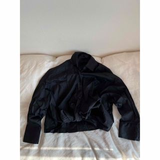 ザラ(ZARA)のZARA 黒のシャツ(シャツ/ブラウス(長袖/七分))