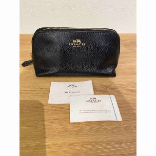 コーチ(COACH)のCOACH コーチ ポーチ 化粧ポーチ レザーミニポーチ(ポーチ)