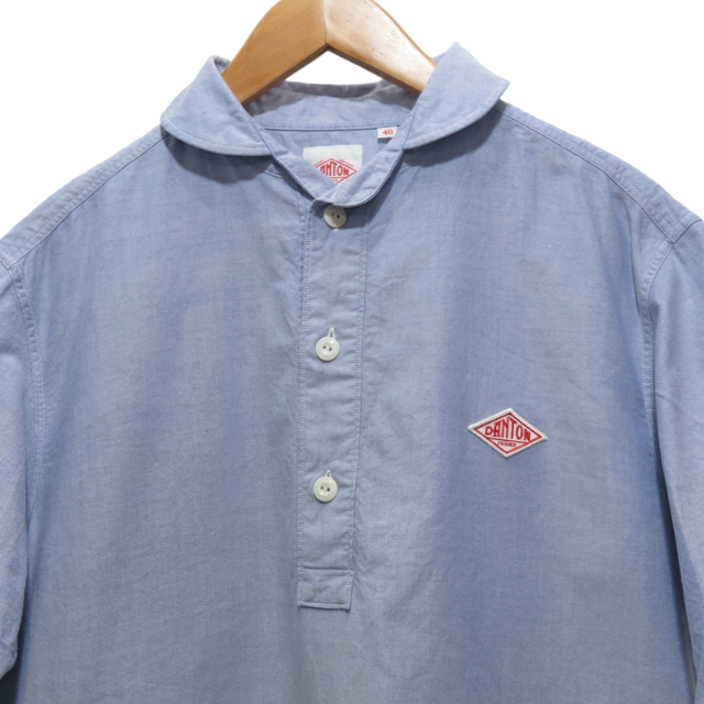 DANTON(ダントン)のDANTON PULLOVER OXFORD S/S SHIRT メンズのトップス(シャツ)の商品写真