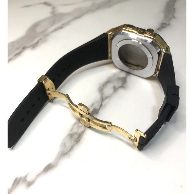 bgb★アップルウォッチバンド ラバーベルト カバー　Apple Watch