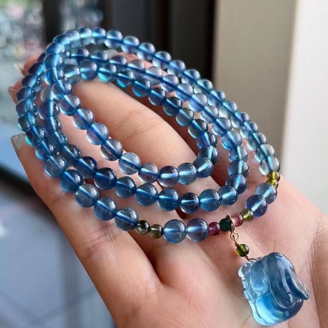 天然】アクアマリン ブレスレット 6.2mm | www.jarussi.com.br