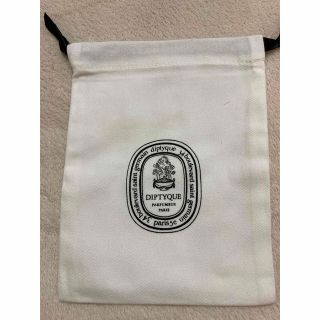 ディプティック(diptyque)のdiptyque ディプティック 巾着　  14cm×19cm   未使用(ショップ袋)