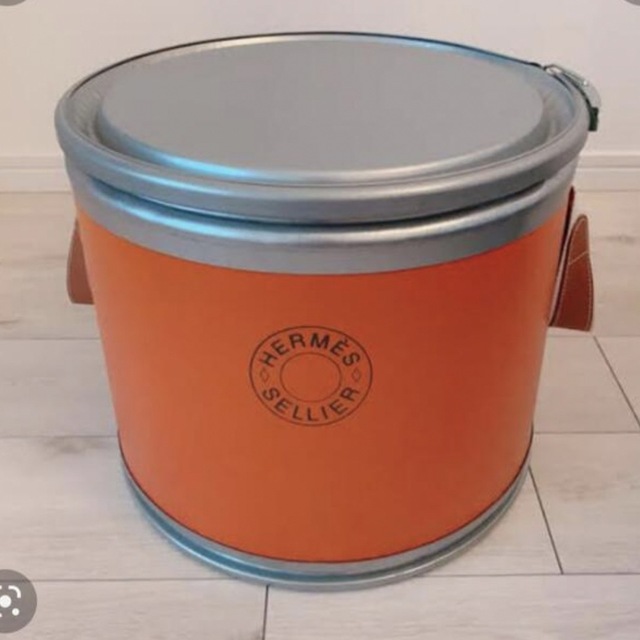 新品未開封❣️正規HERMES エルメス サドルボックス 馬具缶