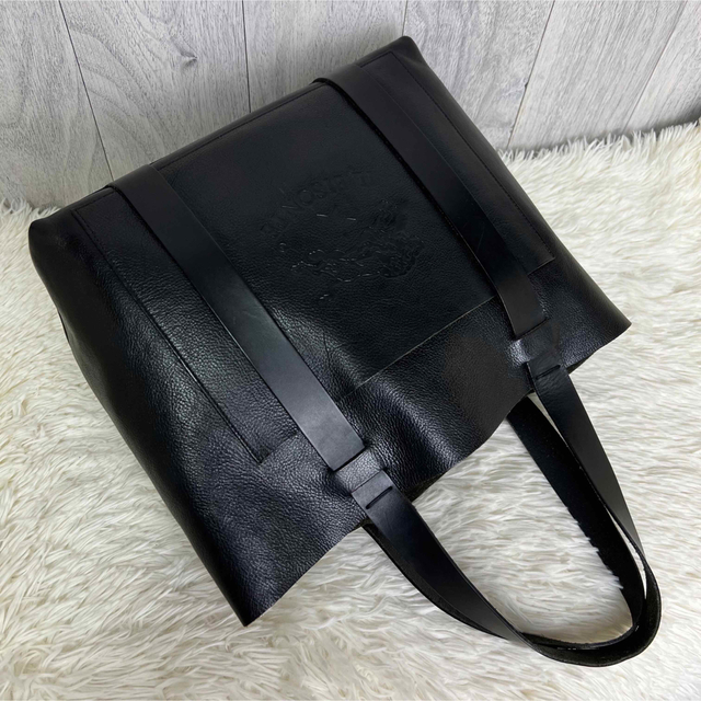 極美品♡A4可♡保存袋♡説明書付♡デカロゴ♡イルビゾンテ レザー