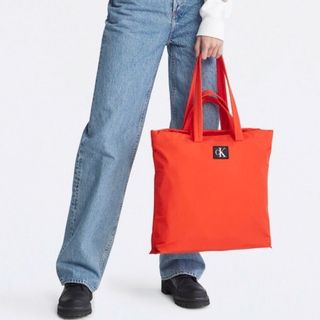 レア品★Calvin Klein Jeans日本未入荷リバーシブルナイロントート