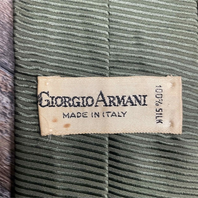 Giorgio Armani(ジョルジオアルマーニ)のビンテージ　ジョルジオアルマーニ　ネクタイ2本セット メンズのファッション小物(ネクタイ)の商品写真