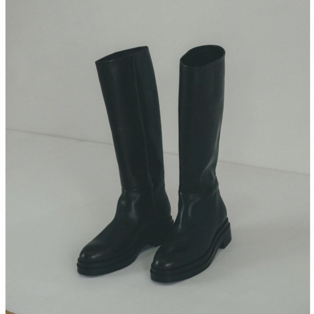 CLANE(クラネ)の【CLANE】ROUND TOE LONG BOOTS レディースの靴/シューズ(ブーツ)の商品写真