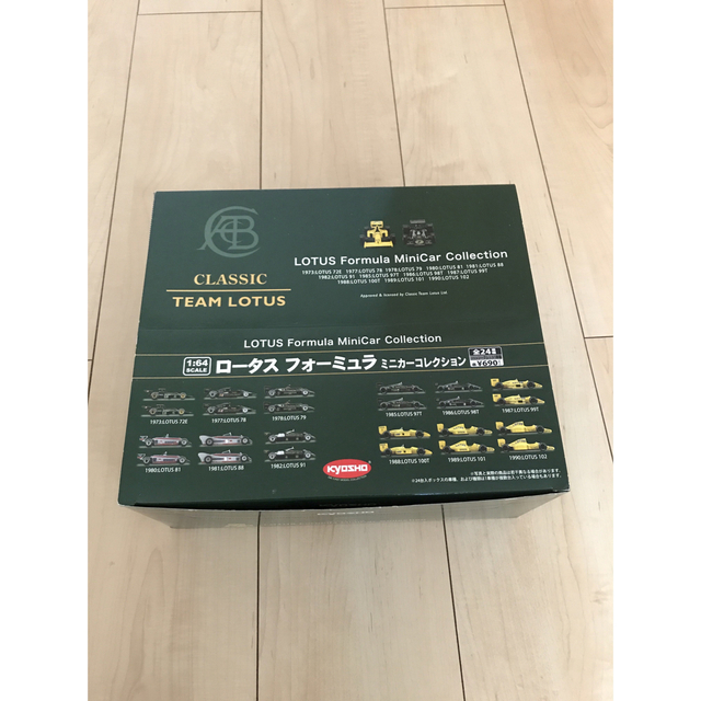 LOTUS - ロータスフォーミュラ kyosho ロータスフォーミュラミニカー