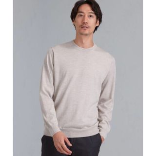 ユナイテッドアローズグリーンレーベルリラクシング(UNITED ARROWS green label relaxing)のgreen label relaxing ハイゲージ天竺クルーネックニット(ニット/セーター)