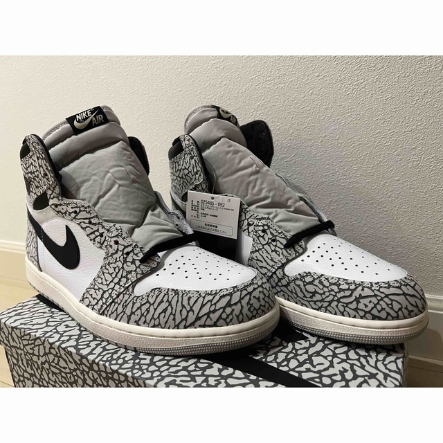 Nike Air Jordan 1 High OG "White Cement" 4