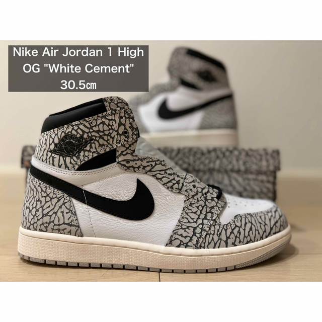 Nike Air Jordan 1 High OG "White Cement"