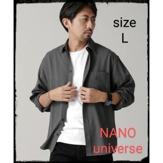 ナノユニバース(nano・universe)のキレイメワイドシャツ(シャツ)