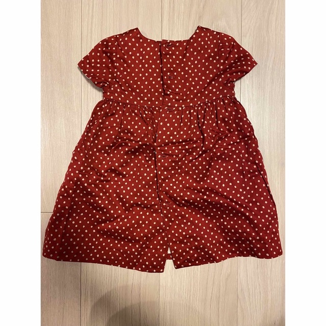 ZARA(ザラ)の【80】ZARA  半袖　ワンピース キッズ/ベビー/マタニティのベビー服(~85cm)(ワンピース)の商品写真