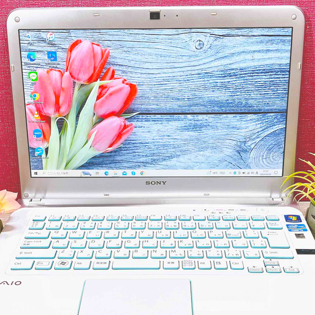 SONY - VAIO✨カメラ付きすぐに使えるノートパソコン✨初心者に