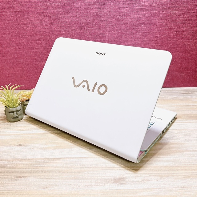 【レアなブラウン】VAIO✨主婦や初心者に✨カメラ付✨すぐに使えるノートパソコン