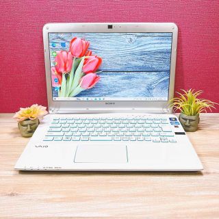 SONY - VAIO✨カメラ付きすぐに使えるノートパソコン✨初心者に