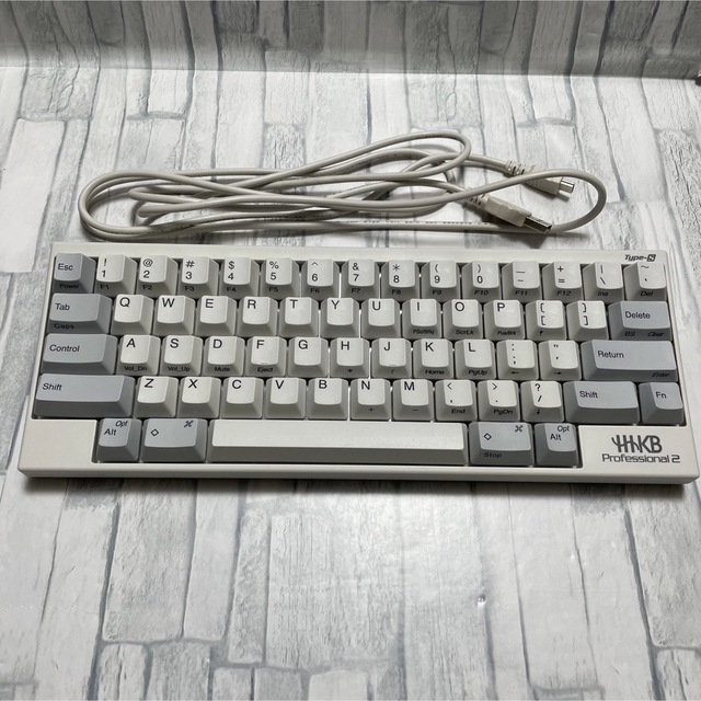 [美品] PD-KB400WS HHKB Professional2 英語配列 1