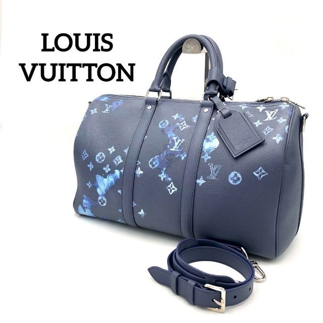 『LOUIS VUITTON』ルイヴィトン ボストン  キーポル40/ウォーター